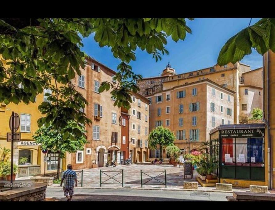 Grasse : Centre Ville Superbe Appartement 2 Chambres מראה חיצוני תמונה